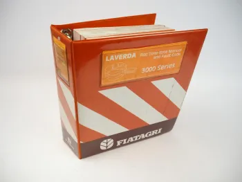 Fiatagri Laverda Serie 3000 Mähdrescher Arbeitsrichtzeiten Fehlercodes 1992