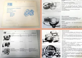 Fichtel Sachs 504 1A 1ACH 1ADK 1ANL 1B Motor Werkstatthandbuch Reparatur 1974