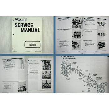 Force Outboards 85 125 L-Drive 1989 and Newer Service Manual 1997