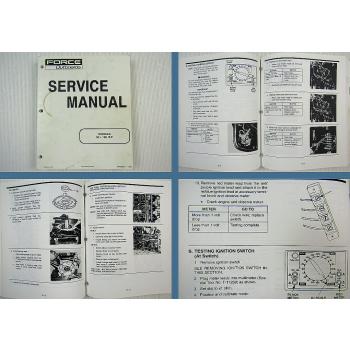 Force Outboards 90 120 HP Service Manual 1993