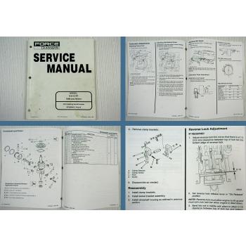 Force Outboards 9.9 15 HP 1988 and Newer Service Manual 1997