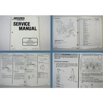 Force Outboards Model 25 HP 1996 and Newer Service Manual 1997