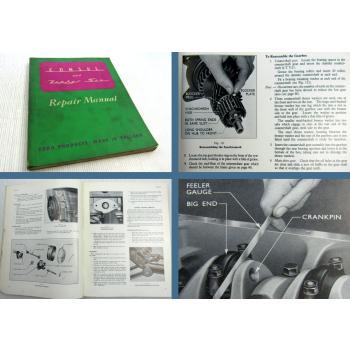 Ford Consul and Zephyr Six Cars Repair Manual Shop Manual 12/1952