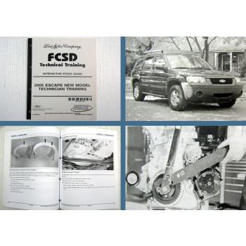 Ford 2005 Escape New Model Technician Training Study Guide FCSD 02/2004