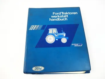 Ford 2610 3610 4110 4610 5610 6610 6710 7610 7710 Traktor Werkstatthandbuch 1981