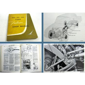 Ford Falcon Shop Manual 1960 1961 1962 Repair Manual