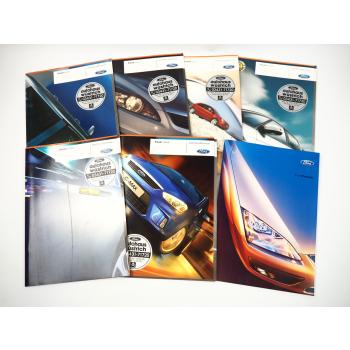 Ford Fiesta Focus C-Max S-Max Mondeo Galaxy 7x Prospekt Preisliste 2005/08