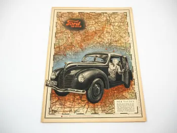 Ford im Bild Firmenzeitschrift Nr. 5/6 Jahrgang 1939 Köln Taunus
