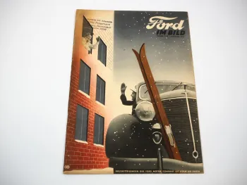 Ford im Bild Firmenzeitschrift Nr. 9/10 Jg 1937 Max Poepel Schmiede Presse Ball