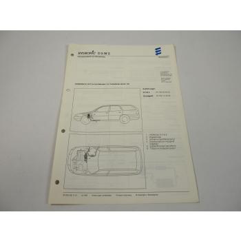 Ford Mondeo 1,8 l Turbodiesel ab Bj. 2/97 Eberspächer Hydronic D5WZ Einbau