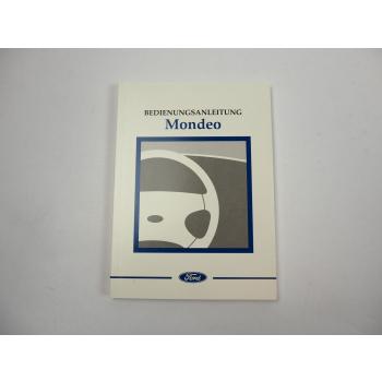 Ford Mondeo Betriebsanleitung Bedienungsanleitung Bordbuch 11/2002