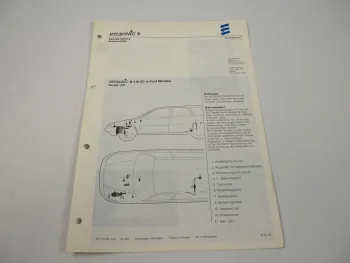 Ford Mondeo Bj. 1996 Eberspächer Hydronic B4WSC Einbau Luftheizgerät