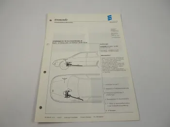 Ford Mondeo D 1,8 l ab Bj. 2000 Eberspächer Hydronic D5WZ Einbau Schaltplan