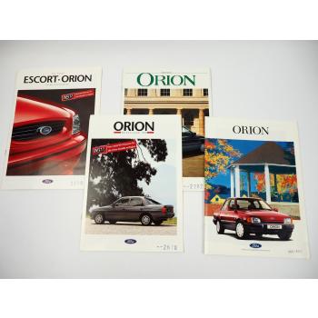 Ford Orion CL CLX Ghia Si 4x Prospekt 1990er Jahre