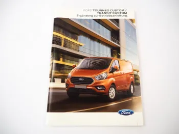 Ford Tourneo Transit Custom Betriebsanleitung Bedienung 2/2021 Bordbuch deutsch
