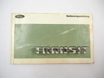 Ford Transit MK2 Bedienungsanleitung Betriebsanleitung Scheckheft 1968