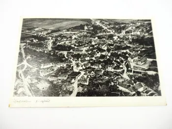 Foto AK Giersleben Luftbild ca. 1940er Jahre Sachsen-Anhalt