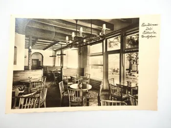 Foto AK Sonthofen Konditorei Cafe Köberle 1938 Bayern Allgäu