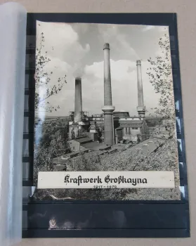 Foto Kraftwerk Großkayna 1917 - 1972 DDR