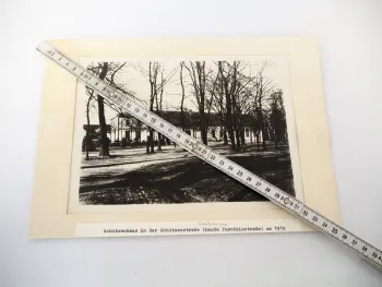 Foto Schützenhaus Rathenow Ansicht um 1910 Schützenstr. heute Puschkinstr.