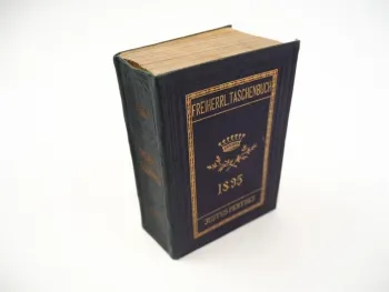 Freiherrliches Gothaisches Genealogisches Taschenbuch Perthes 1895 Adel