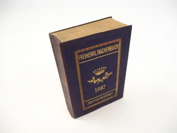 Freiherrliches Gothaisches Genealogisches Taschenbuch Perthes 1907 Adel