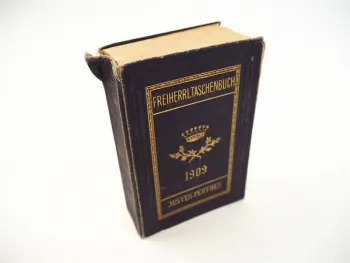 Freiherrliches Gothaisches Genealogisches Taschenbuch Perthes 1909 Adel