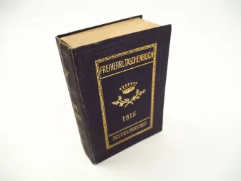 Freiherrliches Gothaisches Genealogisches Taschenbuch Perthes 1916 Adel