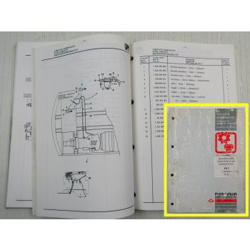 Furukawa 645E Hydraulikbagger Ersatzteilliste Ersatzteilkatalog 02/1991