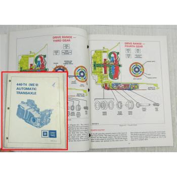 GM Automatic Transaxle 440 T4 ME9 Hydra Matic Principles of Operation 1983