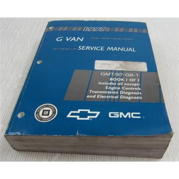 GM Service Manual 1997 Chevrolet G-Van G VN G Vol. 1