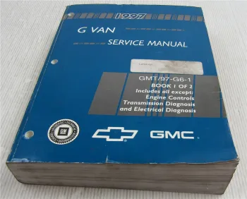 GM Service Manual 1997 Chevrolet G-Van G VN G Vol. 1