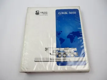Grove GMK 3050 Mobilkran Betriebsanleitung Bedienungsanleitung 06/1999