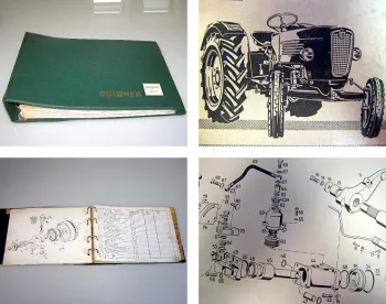 Güldner A2KS / G15 Ersatzteilkatalog 1966 Ersatzteilliste Dieseltraktor