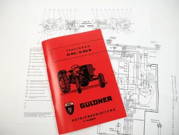 Güldner G50 G50S Betriebsanleitung 1965