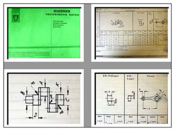 Güldner Motoren technische Daten Werkstatthandbuch 2L 3L GKN LKA LB LD 1964