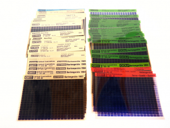 Gutbrod Gartengeräte Golf 1983 - 1996 Ersatzteillisten Microfiches