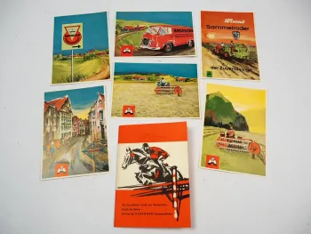 Hagedorn Landmaschinen Warendorf 6x Postkarten Werbung 1950/60er Jahre