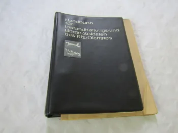 Handbuch für Instandhaltungs- u. Bergesoldaten + Kontroll-/Einstellwerte NVA DDR