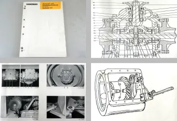 Hanomag 5C Radlader Werkstatthandbuch Schulung 1980