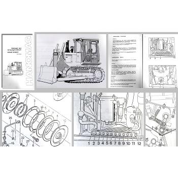 Hanomag D670E D680E Schulung Werkstatthandbuch 1990