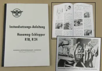 Hanomag R18 R24 Werkstatthandbuch 1957 / 1959