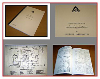 Hanomag Schlepper Werkstattdaten-Handbuch 1965