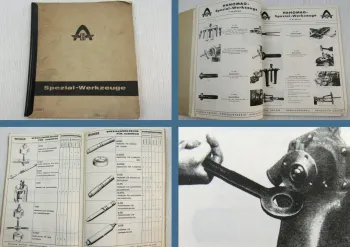 Hanomag Spezialwerkzeuge LKW Schlepper Motoren Schaufellader 1964