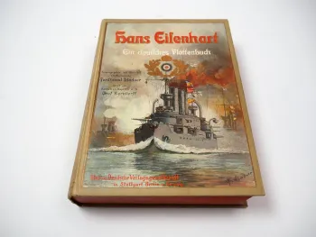 Hans Eisenhart Ein deutsches Flottenbuch Ferdinand Lindner ca. 1900