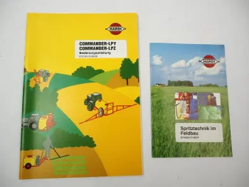 Hardi Commander LPY LPZ Feldspritze Betriebsanleitung Wartung 1999