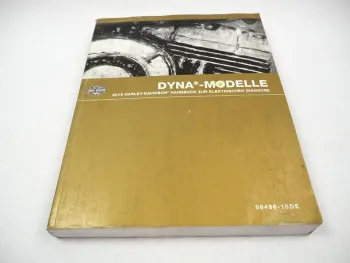 Harley Davidson DYNA Glide FXD FLD 2015 Diagnose Fehlersuche Elektrik