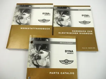 Harley Davidson DYNA Glide FXD Werkstatthandbuch Diagnose Parts List 2003
