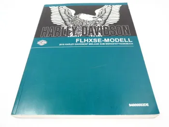 Harley Davidson FLHXSE CVO Street Glide 2019 Nachtrag Werkstatthandbuch