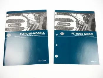 Harley Davidson FLTRUSE 2015 Werkstatthandbuch Nachtrag + Parts Catalog